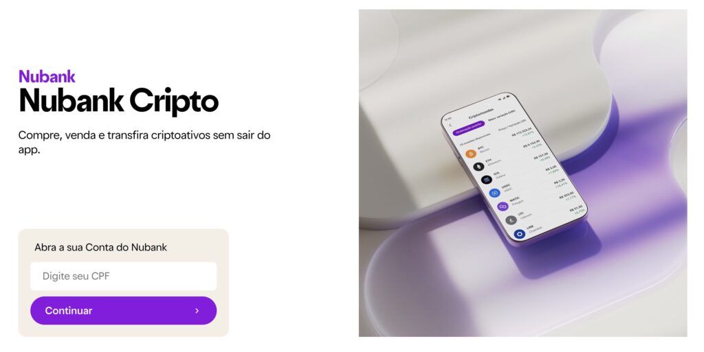 Comprar bitcoin pelo Nubank