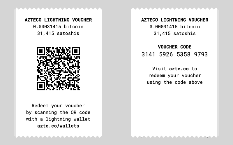 comprar bitcoin com vouchers da Azteco