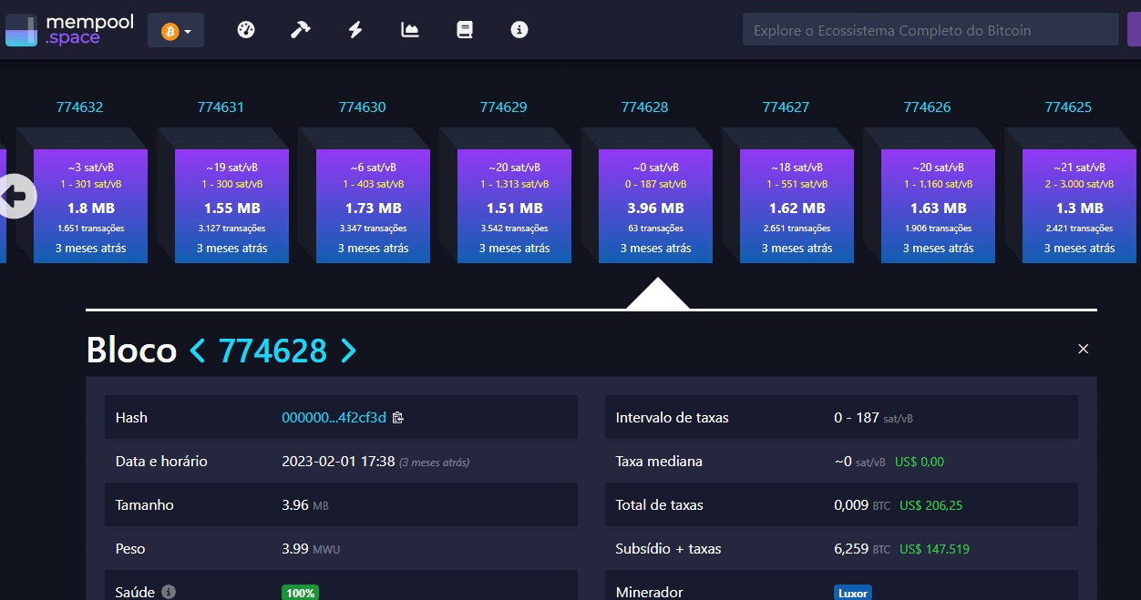 Mempool Bitcoin