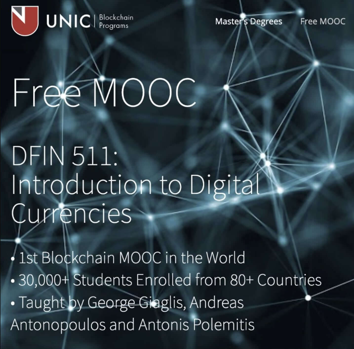 Curso Introdutório para Moedas Digitais, na Universidade de Nicosia