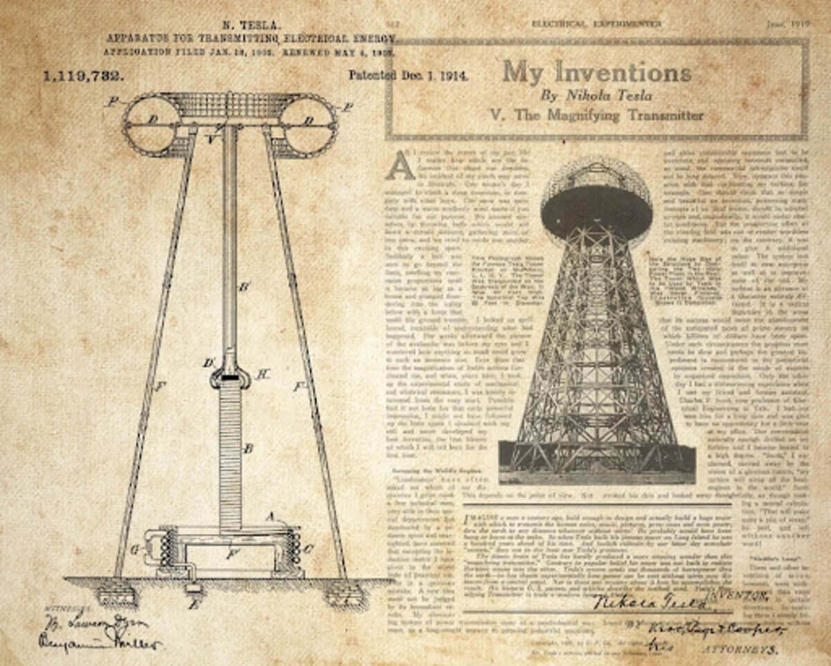 Projeto para construção da antena de Tesla