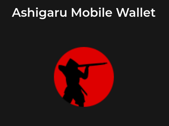 Ashigaru Mobile Wallet