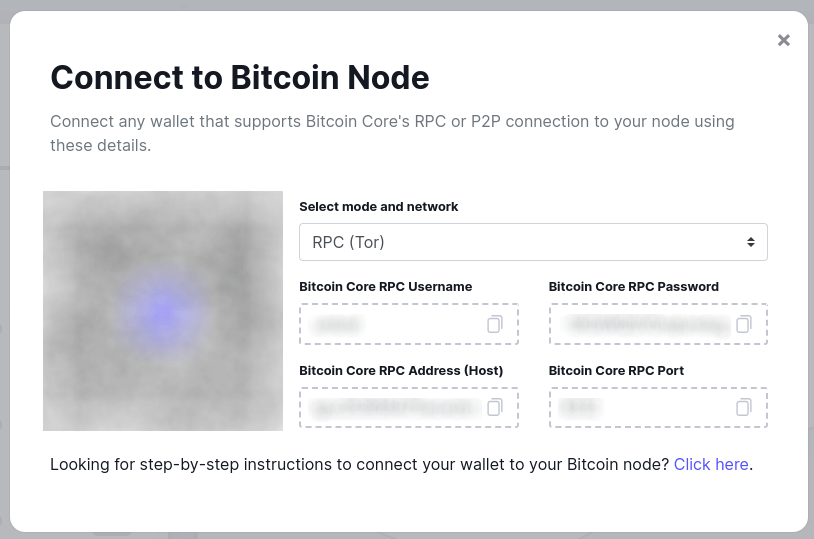 Conectar sua carteira bitcoin com seu Bitcoin Node