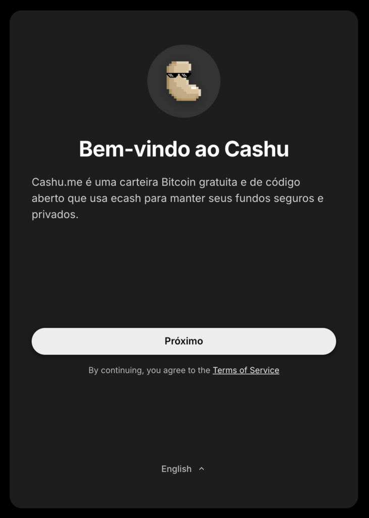 carteira cashu