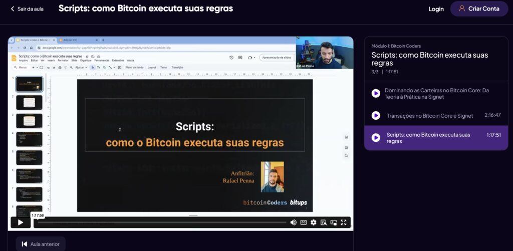 Curso gratuito scripts no Bitcoin - Bitcoin Coders