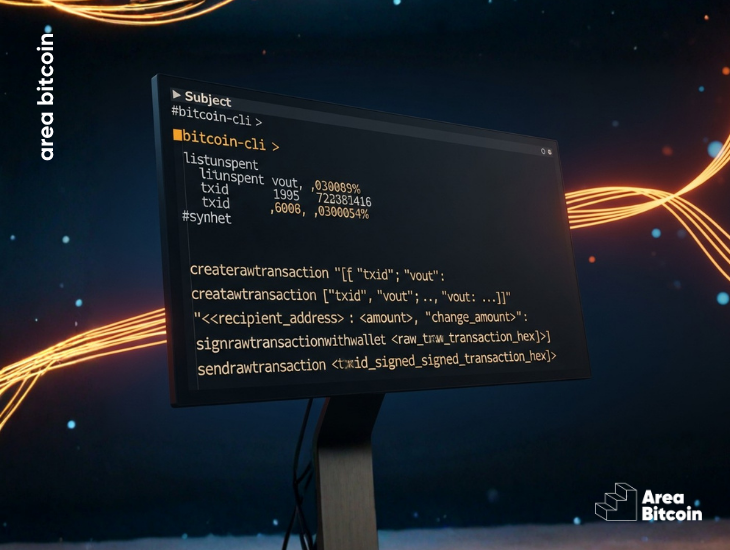 criar transações bitcoin core